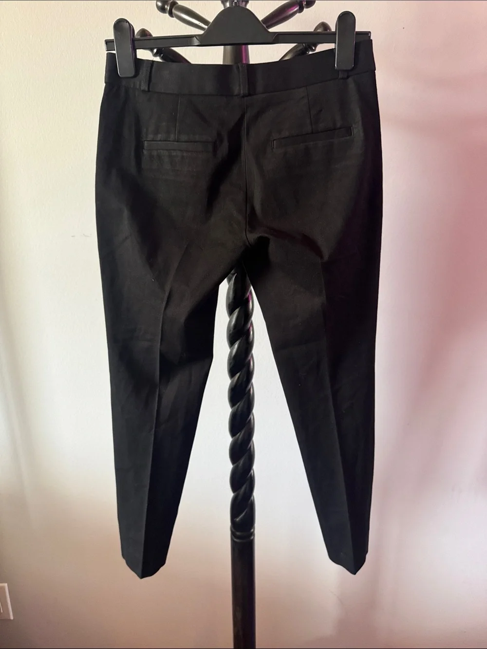 Banana Republic Black Women's Tailored Ankle Pants 7.1M